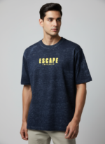 Downshoulder Tshirts Front and Back Puff Panther Combo Pack - Image 7